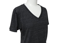 画像をギャラリービューアに読み込む, 極美品 CHROME HEARTS クロムハーツ BSフレア 半袖VネックTシャツ サイズS チャコール ポリエステル コットン レーヨン 中古 4b008752