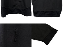 画像をギャラリービューアに読み込む, BALENCIAGA バレンシアガ 半袖シャツ ロゴ エンブロイダード 690395 イタリア製 コットン ブラック サイズ38 美品 中古 4b008755