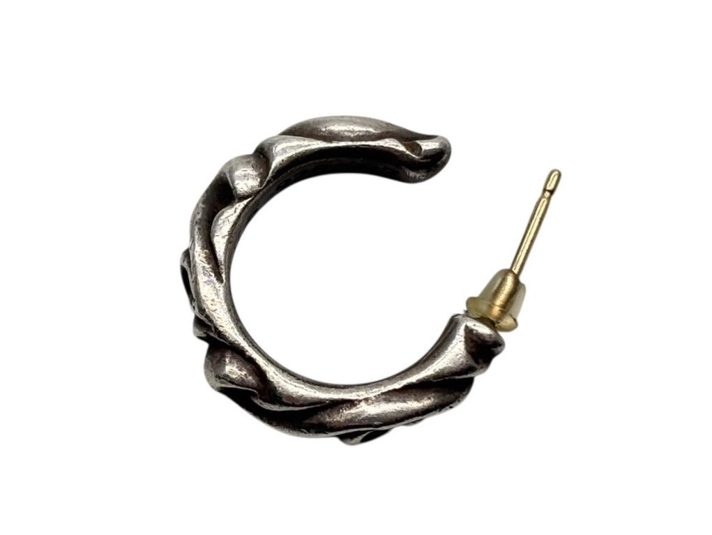 【未使用】CHROME HEARTSクロムハーツ スクロール フープピアス 片耳 楽天市場】【CHROME HEARTS クロムハーツ】Scroll Band Hoop Earring