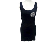 画像をギャラリービューアに読み込む, CHROME HEARTS クロムハーツ タンクトップ ノースリーブ サイズM FUCK YOU ホースシュー プリント ブラック 美品 中古 4b008763