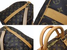 画像をギャラリービューアに読み込む, 極美品 LOUIS VUITTON ルイヴィトン キーポル バンドリエール50 ボストンバッグ M41416 モノグラム PVC レザー 中古 4b008765