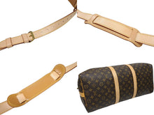 画像をギャラリービューアに読み込む, 極美品 LOUIS VUITTON ルイヴィトン キーポル バンドリエール50 ボストンバッグ M41416 モノグラム PVC レザー 中古 4b008765