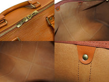 画像をギャラリービューアに読み込む, 極美品 LOUIS VUITTON ルイヴィトン キーポル55 ボストンバッグ ジパングゴールド エピレザー M42958 中古 4b008766