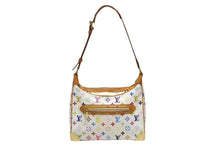画像をギャラリービューアに読み込む, LOUIS VUITTON ルイヴィトン ブローニュ ショルダーバッグ M92660 モノグラム マルチカラー ホワイト ゴールド金具 美品 中古 4b008769