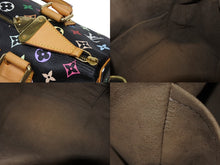 画像をギャラリービューアに読み込む, 極美品 LOUIS VUITTON ルイヴィトン スピーディ30 ハンドバッグ M92642 モノグラム マルチカラー ブラック ゴールド金具 村上隆 中古 4b008771