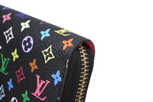 画像をギャラリービューアに読み込む, 極美品 LOUIS VUITTON ルイヴィトン 長財布 マルチカラー ジッピーウォレット ラウンドファスナー M60243 中古 4b008773