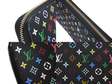 画像をギャラリービューアに読み込む, 極美品 LOUIS VUITTON ルイヴィトン 長財布 マルチカラー ジッピーウォレット ラウンドファスナー M60243 中古 4b008773