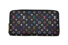 画像をギャラリービューアに読み込む, 極美品 LOUIS VUITTON ルイヴィトン 長財布 マルチカラー ジッピーウォレット ラウンドファスナー M60243 中古 4b008775