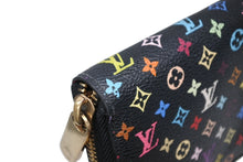 画像をギャラリービューアに読み込む, 極美品 LOUIS VUITTON ルイヴィトン 長財布 マルチカラー ジッピーウォレット ラウンドファスナー M60243 中古 4b008775