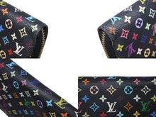 画像をギャラリービューアに読み込む, 極美品 LOUIS VUITTON ルイヴィトン 長財布 マルチカラー ジッピーウォレット ラウンドファスナー M60243 中古 4b008775