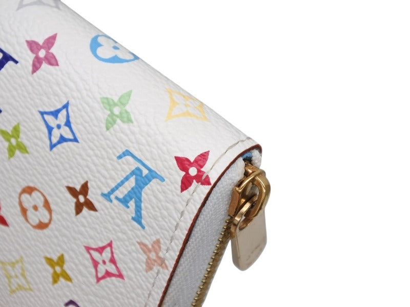 極美品 LOUIS VUITTON ルイヴィトン LV ジッピーコインパース 村上隆 M93741 コインケース マルチカラー 中古 4b008779