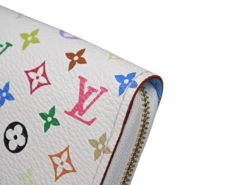極美品 LOUIS VUITTON ルイヴィトン LV ジッピーコインパース 村上隆 M93741 コインケース マルチカラー 中古 4b008779