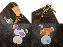 画像をギャラリービューアに読み込む, 極美品 LOUIS VUITTON ルイヴィトン ポシェット アクセソワール パンダ M51981 モノグラム アクセポ ハンドバッグ 村上隆 中古 4b008780