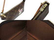 画像をギャラリービューアに読み込む, 極美品 LOUIS VUITTON ルイヴィトン ポシェット アクセソワール パンダ M51981 モノグラム アクセポ ハンドバッグ 村上隆 中古 4b008780