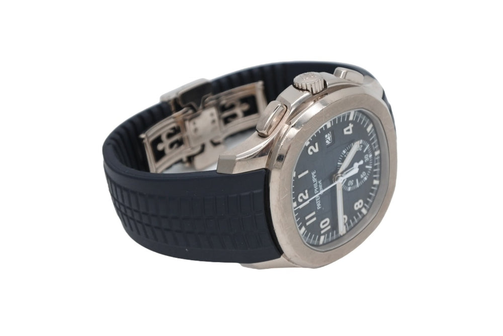 Very good condition PATEK PHILIPPE Patek Philippe Aquanaut Chronograph Navy 5968G-001 Watch Used 4b008786