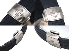 画像をギャラリービューアに読み込む, 極美品 PATEK PHILIPPE パテック フィリップ アクアノート クロノグラフ ネイビー 5968G-001 時計 中古 4b008786