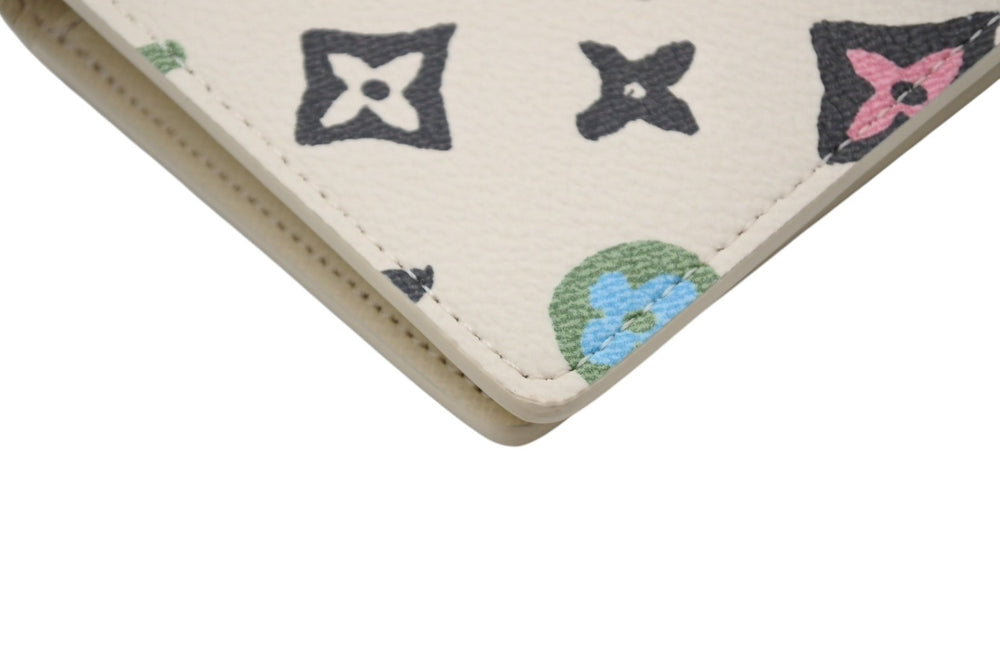 新品未使用 LOUIS VUITTON ルイヴィトン × タイラーザクリエイター ポルトフォイユ ブラザ NM 長財布 モノグラムクラギー M83335 バニラ 中古 4b008796
