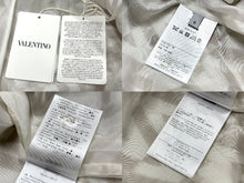 Load image into Gallery viewer, 新品未使用 Valentino ヴァレンティノ VLOGO ミニスカート RB3RF0Z14FY ゴールド ホワイト サイズ6 中古 4b008803