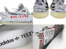 Load image into Gallery viewer, 新品同様品 ADIDAS アディダス イージーブースト ゼブラ V2 350 スニーカー CP9654 サイズUS5 23cm ホワイト ブラック 中古 4b008804