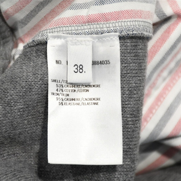 新品未使用 THOM BROWNE トムブラウン スウェットパンツ FJQ008A-03884035 IN DOUBLE FACE CASHMERE サイズ38 中古 4b008808