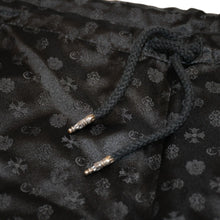 Load image into Gallery viewer, 新品未使用 CHROME HEARTS クロムハーツ ボロチップ 総柄シルク セットアップ パンツ サイズ M 中古 4b012529