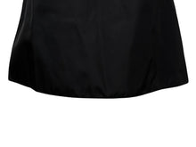 画像をギャラリービューアに読み込む, 新品未使用 PRADA プラダ レザートリムミニスカート トライアングルロゴ 21H969 ナイロン ブラック ブラウン サイズ38 中古 4b008815