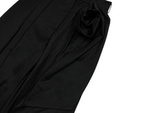 画像をギャラリービューアに読み込む, 極美品 SimoneRocha シモーネロシャ リボン ワイド パンツ ブラック ウール ポリエステル サイズ UK4 中古 4b008816