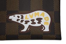 画像をギャラリービューアに読み込む, LOUIS VUITTON ルイ・ヴィトン クラッチバッグ ポシェットジュール NIGO ブラウン ベージュ ダミエ・エベヌ ジャイアント キャンバス N60390 Sランク 4b008819