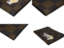 画像をギャラリービューアに読み込む, LOUIS VUITTON ルイ・ヴィトン クラッチバッグ ポシェットジュール NIGO ブラウン ベージュ ダミエ・エベヌ ジャイアント キャンバス N60390 Sランク 4b008819