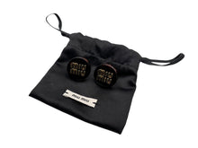 Load image into Gallery viewer, 極美品 MIUMIU ミュウミュウ イヤリング べっ甲カラー ブラウン ゴールド ロゴ金具 中古 4b008822