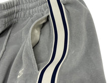 画像をギャラリービューアに読み込む, 極美品 CELINE セリーヌ トラックスーツパンツ ベルベットジャージー サイズS RP066748Q グレー ネイビー アイボリー 中古 4b008853