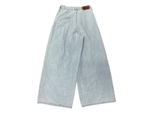 画像をギャラリービューアに読み込む, DRIES VAN NOTEN ドリス ヴァン ノッテン PAMPLONA パンプローナ バギージーンズ 010922 サイズXS ブルー 24AW 美品 中古 4b008856