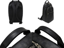 画像をギャラリービューアに読み込む, 極美品 LOUISVUITTON ルイヴィトン ミカエル バックパック リュック N58024 ダミエグラフィット ブラック 中古 4b008860