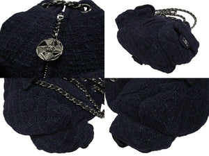 極美品 CHANEL シャネル ツイード バックパック ミニ リュック 17番台