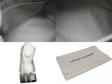 画像をギャラリービューアに読み込む, 極美品 LOUIS VUITTON ルイヴィトン キーポル バンドリエール25 2WAYバッグ M11591 PVC ヌメ革 カーキ シルバー金具 中古 4b008872