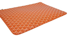 Load image into Gallery viewer, 極美品 GOYARD ゴヤール セナGM クラッチバッグ オレンジ ゴヤールディンキャンバス シルバー金具 中古 4b008873