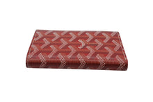 Load image into Gallery viewer, 極美品 GOYARD ゴヤール マルゼルブ カードケース レッド ゴヤールディンキャンバス 中古 4b008879