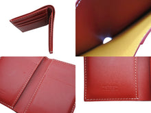 Load image into Gallery viewer, 極美品 GOYARD ゴヤール マルゼルブ カードケース レッド ゴヤールディンキャンバス 中古 4b008879