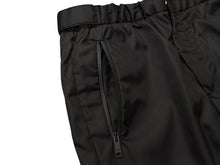 画像をギャラリービューアに読み込む, 極美品 PRADA プラダ ナイロンパンツ UP0008 S181 I18 ルーマニア製 ポリアミド ブラック サイズ46 中古 4b008886