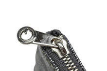 画像をギャラリービューアに読み込む, GOYARD ゴヤール セナMM クラッチバッグ ヘリンボーン柄 グレー PVC レザー シルバー金具 美品 中古 4b008889