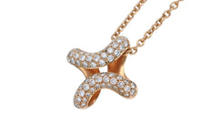画像をギャラリービューアに読み込む, 極美品 HERMES エルメス ネックレス ペンダント ダイヤモンド リマ 14.0g K18ゴールド 中古 4b008890