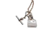 画像をギャラリービューアに読み込む, HERMES エルメス ネックレス チョーカー アミュレットケリー ネックレス 12.5g シルバー925 美品 中古 4b008891