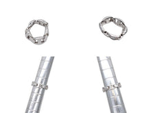 画像をギャラリービューアに読み込む, HERMES エルメス リング 指輪 ヴィンテージ サイズ10号 ルナパーク シルバー925 6.4g 美品 4b008892