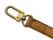 画像をギャラリービューアに読み込む, 極美品 LOUIS VUITTON ルイヴィトン 村上隆 マルチカラー ポシェットアクセソワール ストラップ ブラウン レザー 中古 4b008893