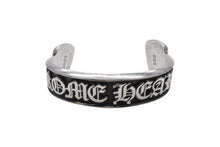 画像をギャラリービューアに読み込む, CHROME HEARTS クロムハーツ BANGLE CH SCROLL LABEL スクロールラベル バングル 重量約85.3g 925刻印 シルバー925 美品 中古 4b008901