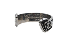 画像をギャラリービューアに読み込む, CHROME HEARTS クロムハーツ BANGLE CH SCROLL LABEL スクロールラベル バングル 重量約85.3g 925刻印 シルバー925 美品 中古 4b008901