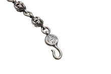 画像をギャラリービューアに読み込む, CHROME HEARTS クロムハーツ クロスボール ブレスレット 重量約64.8g 10LINK 全長約25.5cm 1991/.925刻印 シルバー925 美品 中古 4b008902