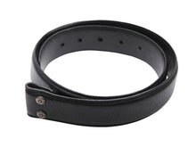 画像をギャラリービューアに読み込む, CHROME HEARTS クロムハーツ ベルト ストラップ サイズ30 ホースシュー ブラック レザー シルバー925 美品 中古 4b008904