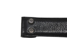 画像をギャラリービューアに読み込む, CHROME HEARTS クロムハーツ ベルト ストラップ サイズ30 ホースシュー ブラック レザー シルバー925 美品 中古 4b008904