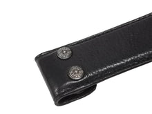 画像をギャラリービューアに読み込む, CHROME HEARTS クロムハーツ ベルト ストラップ サイズ30 ホースシュー ブラック レザー シルバー925 美品 中古 4b008904